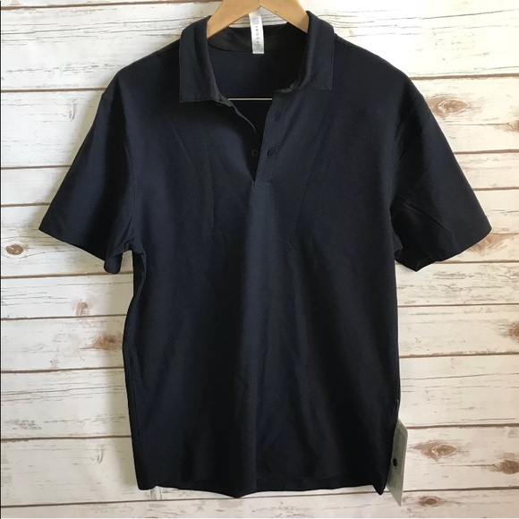 NWT MEN’S LULULEMON TWILL CHILL POLO - - MEDIUM - Picture 2 of 6
